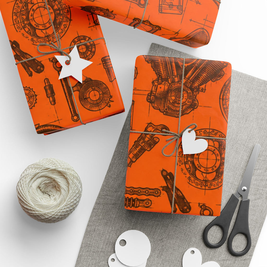 Motorcycle  Wrapping Paper
