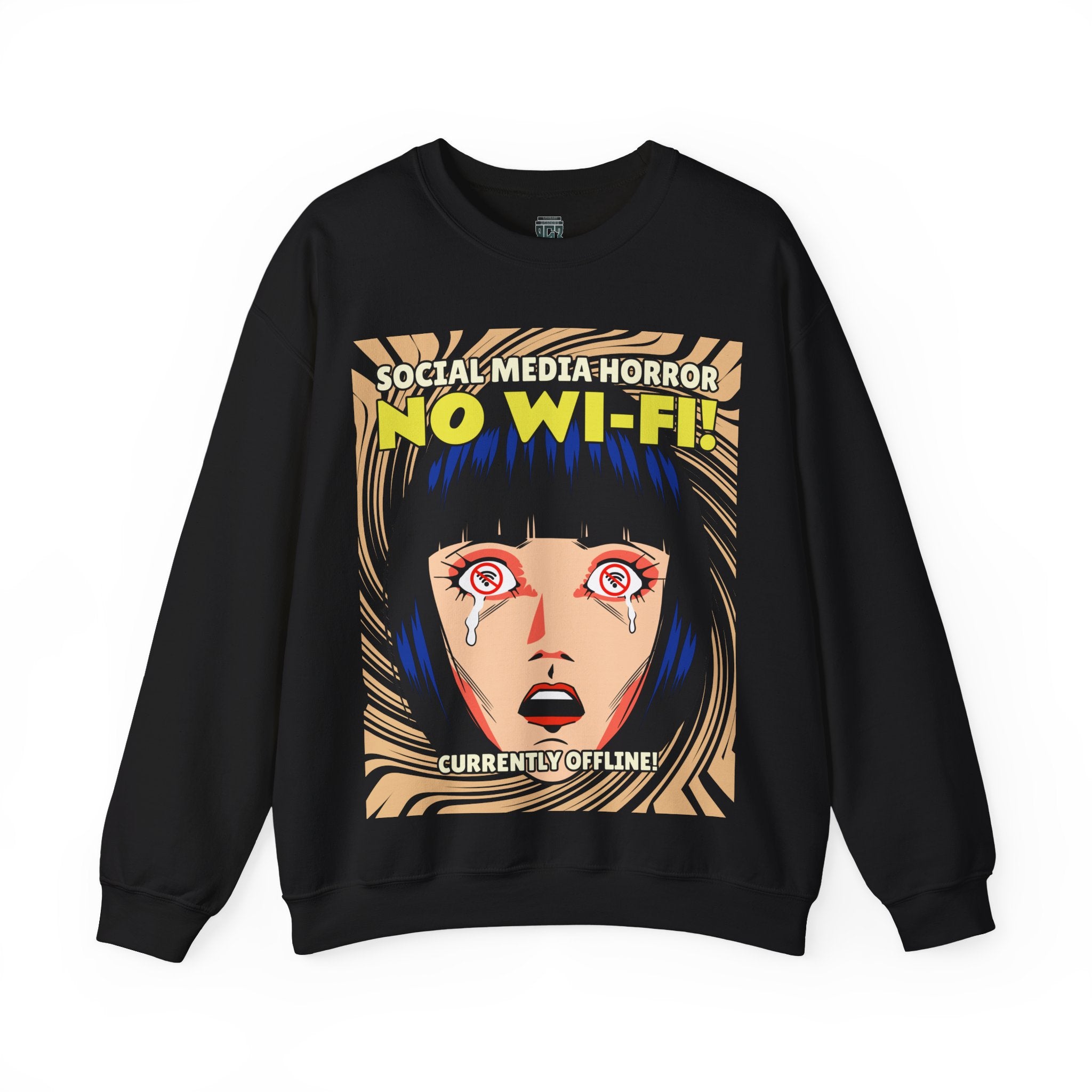 Social Media Horror Sweatshirt