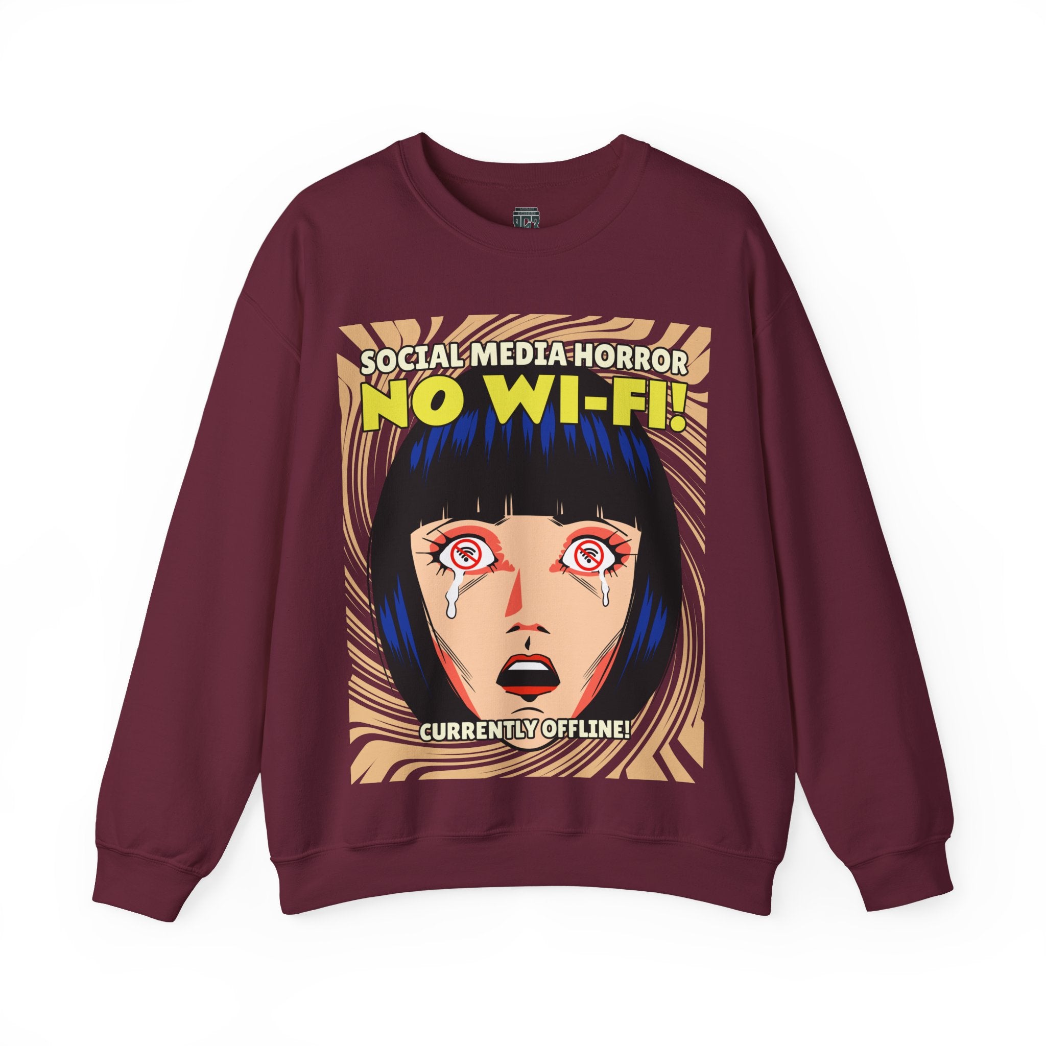 Social Media Horror Sweatshirt