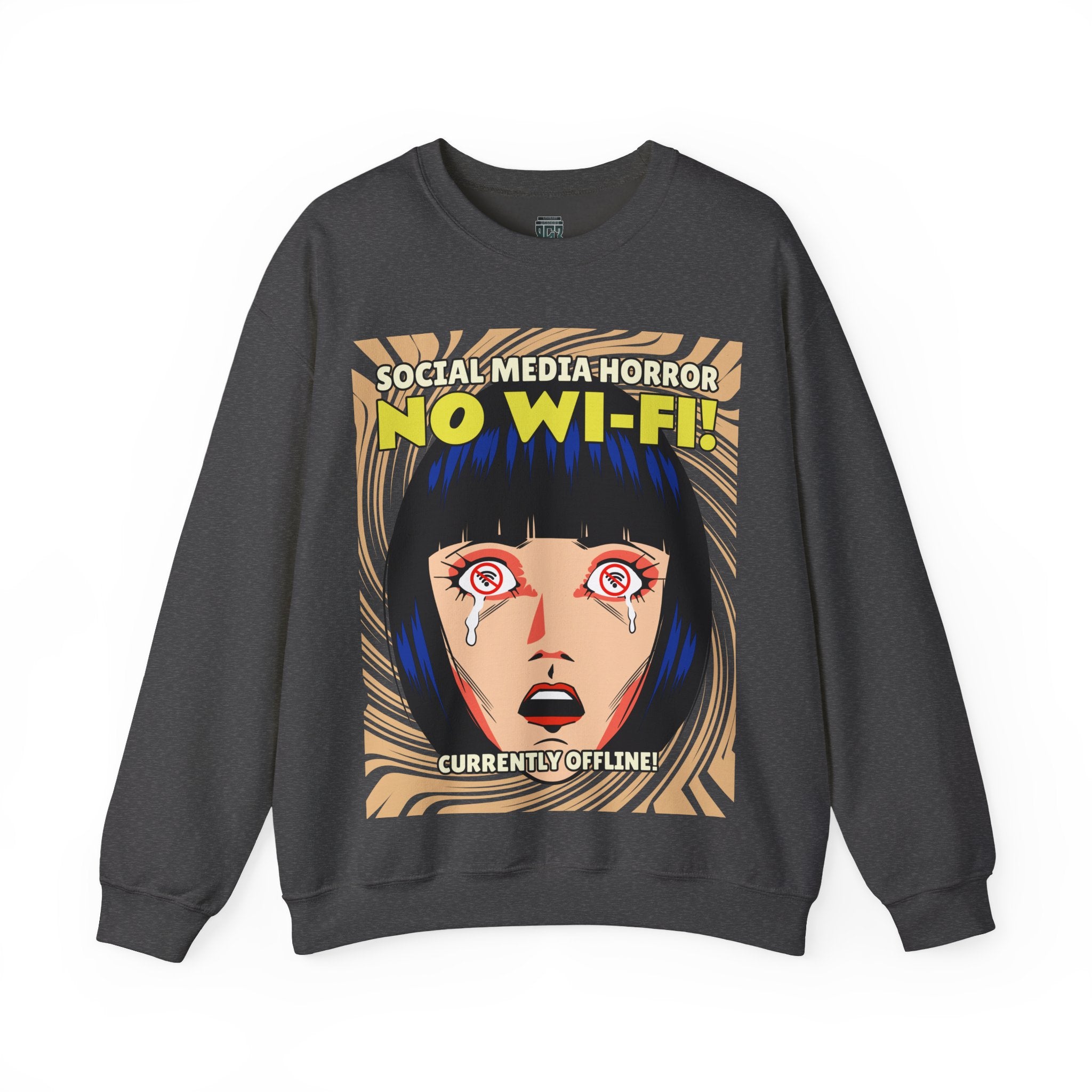 Social Media Horror Sweatshirt
