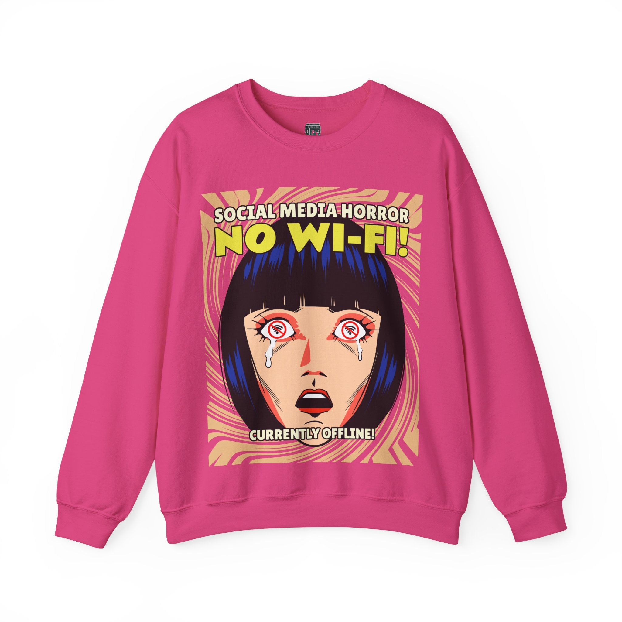 Social Media Horror Sweatshirt