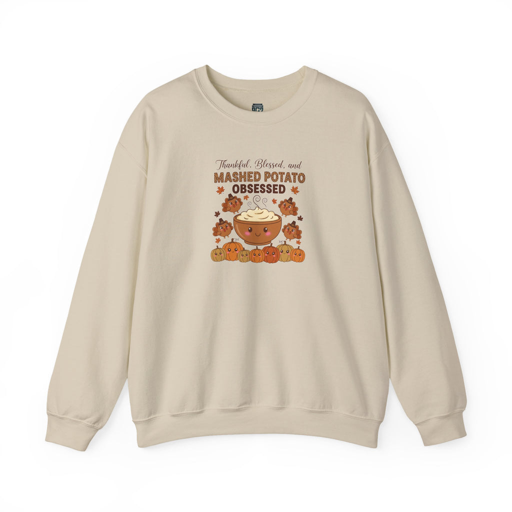 Thankful Blessed Mashed Potato Obsessed Shirt