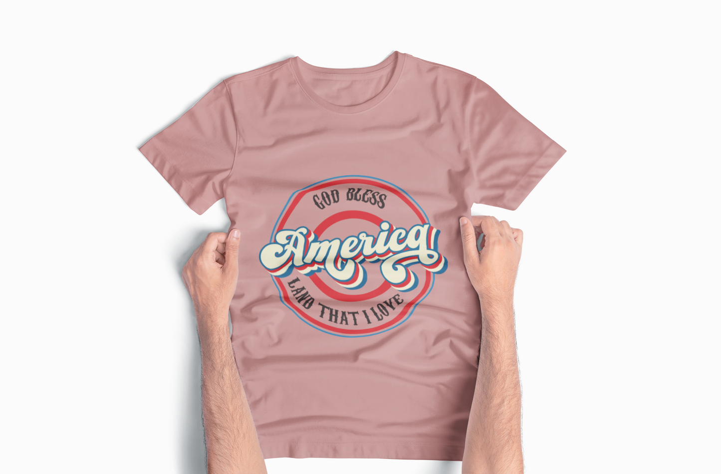 God Bless America Unisex Tee, Patriotic Shirt, Independence Day Apparel, Fun Summer T-Shirt, Gift for Americans