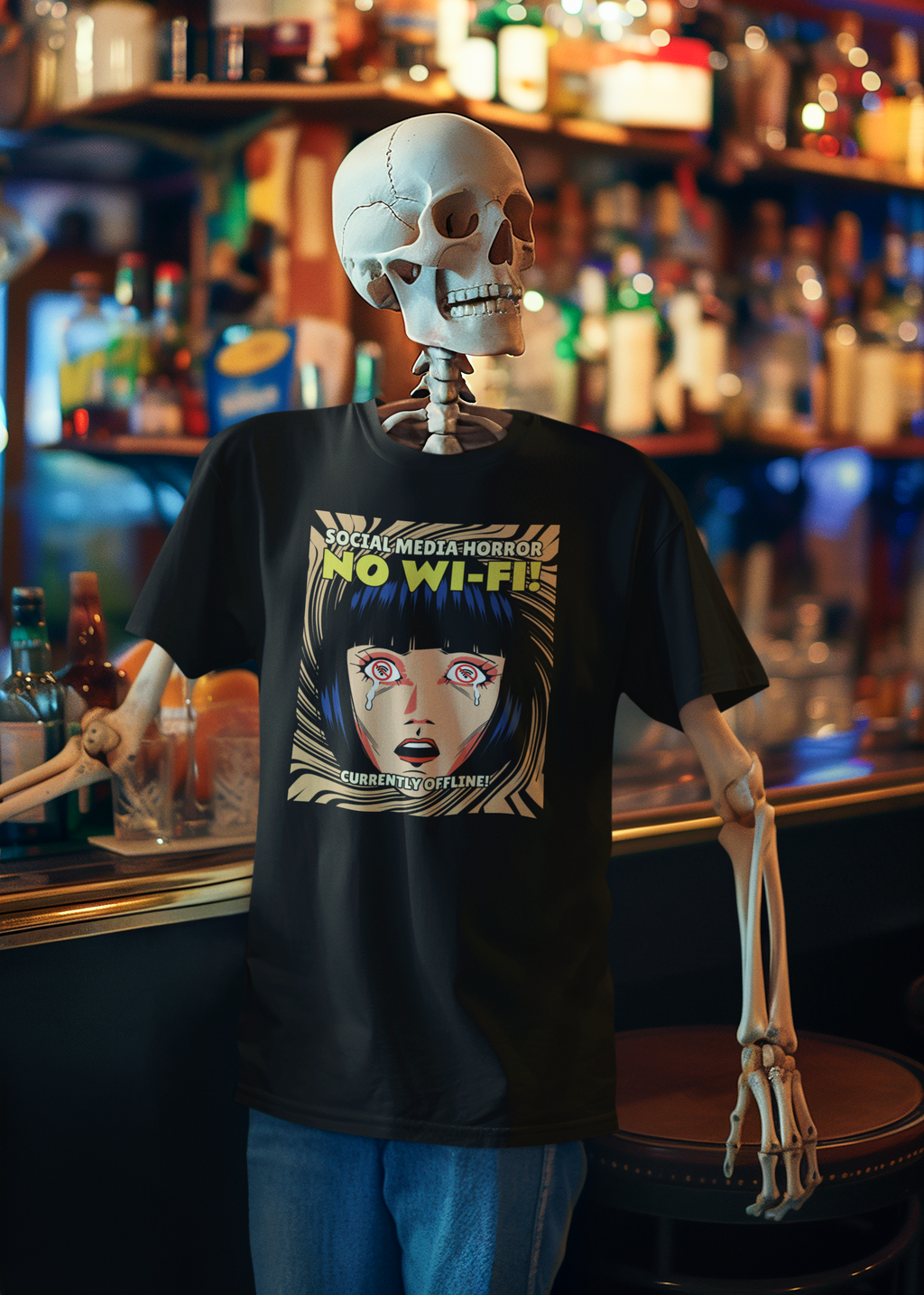 Social Media Horror T-shirt