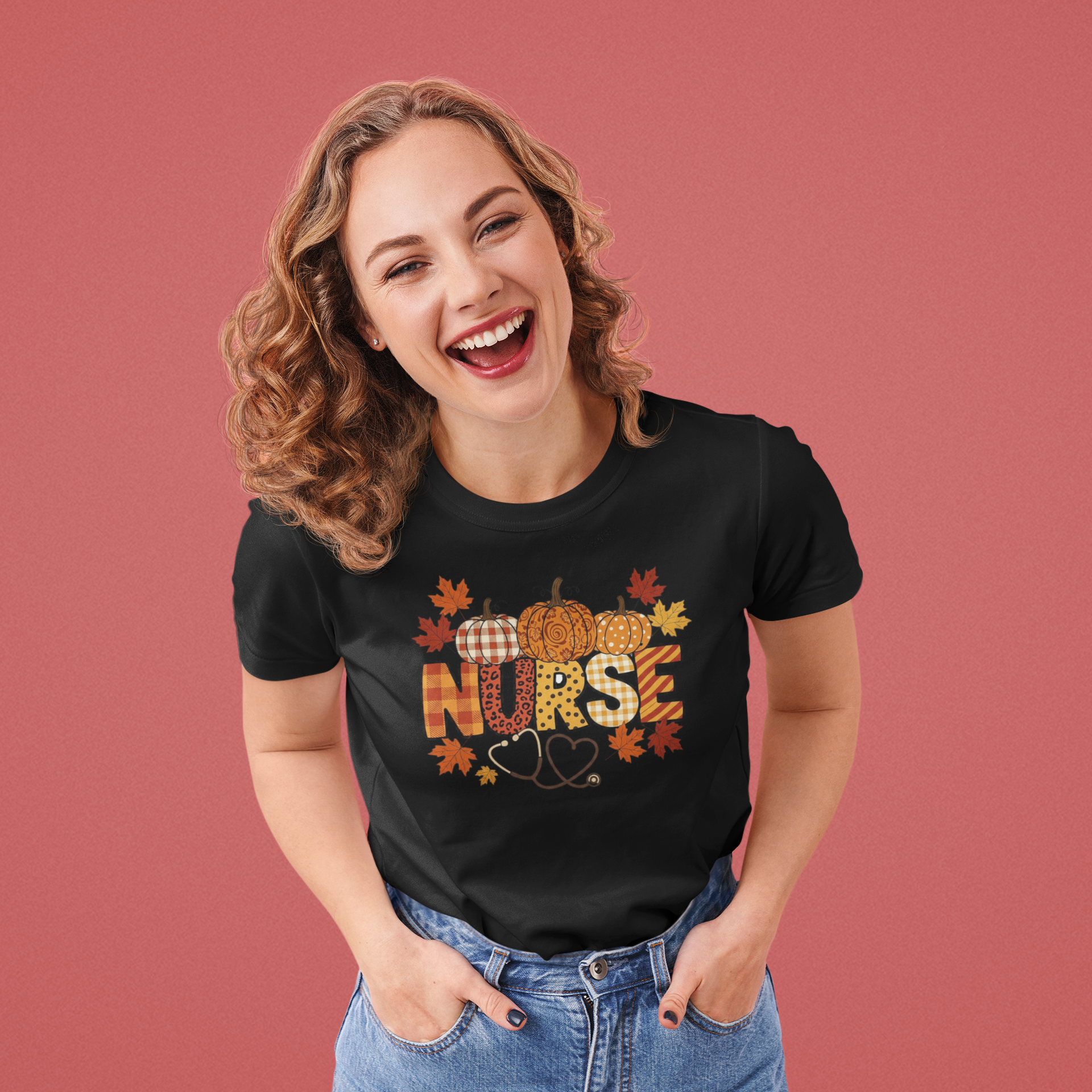 Thankful Nurse Thanksgiving T-shirt