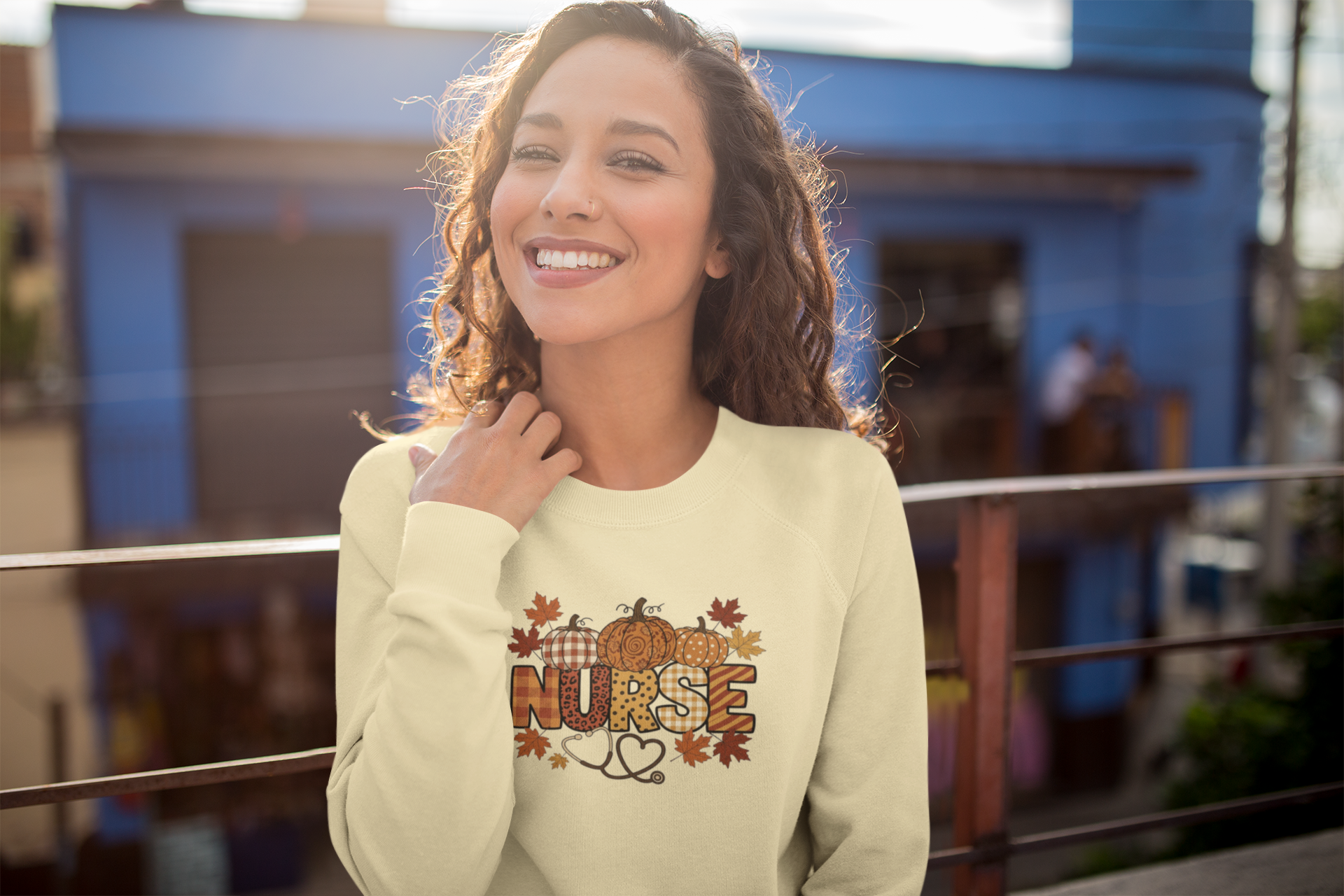 Thankful Nurse Thanksgiving Sweatshirt