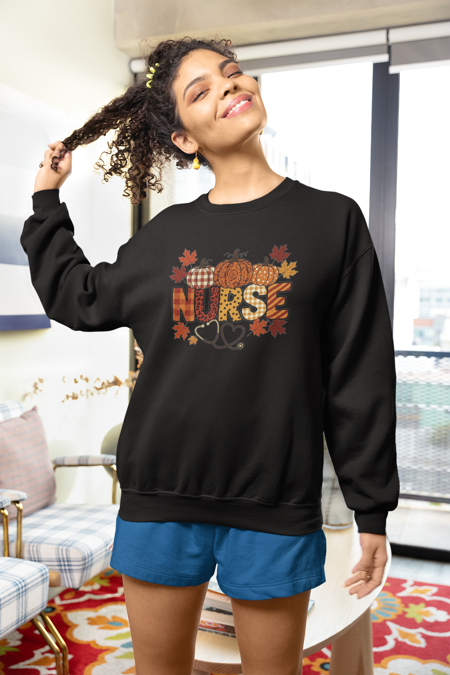 Thankful Nurse Thanksgiving Sweatshirt