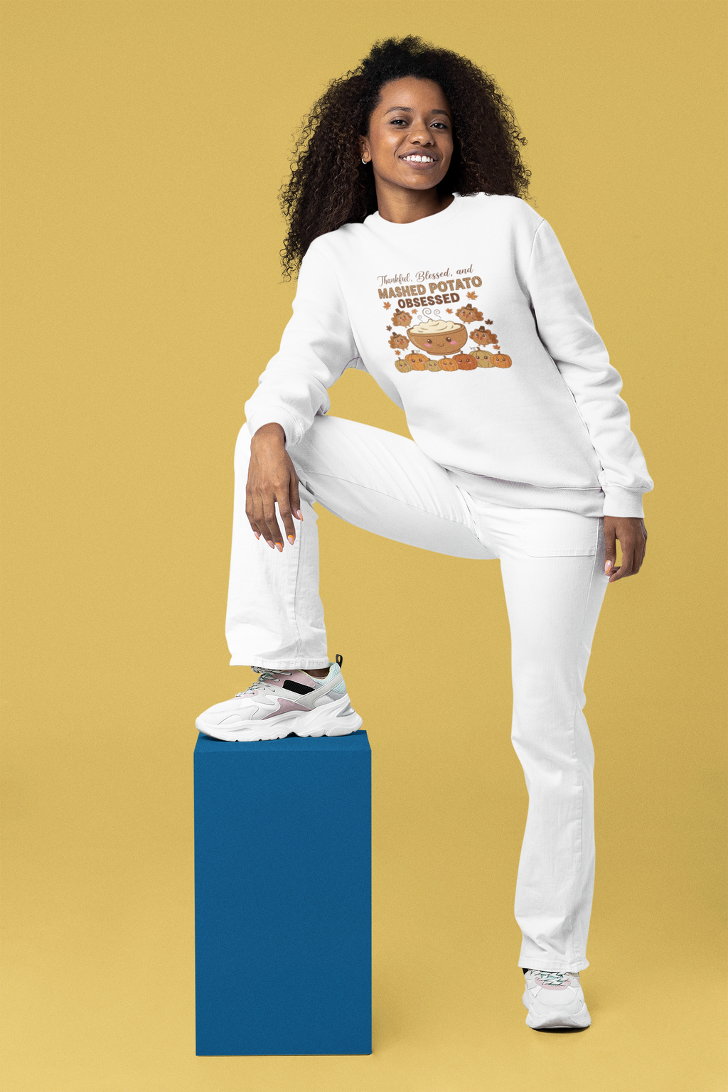 Thankful Blessed Mashed Potato Obsessed Shirt