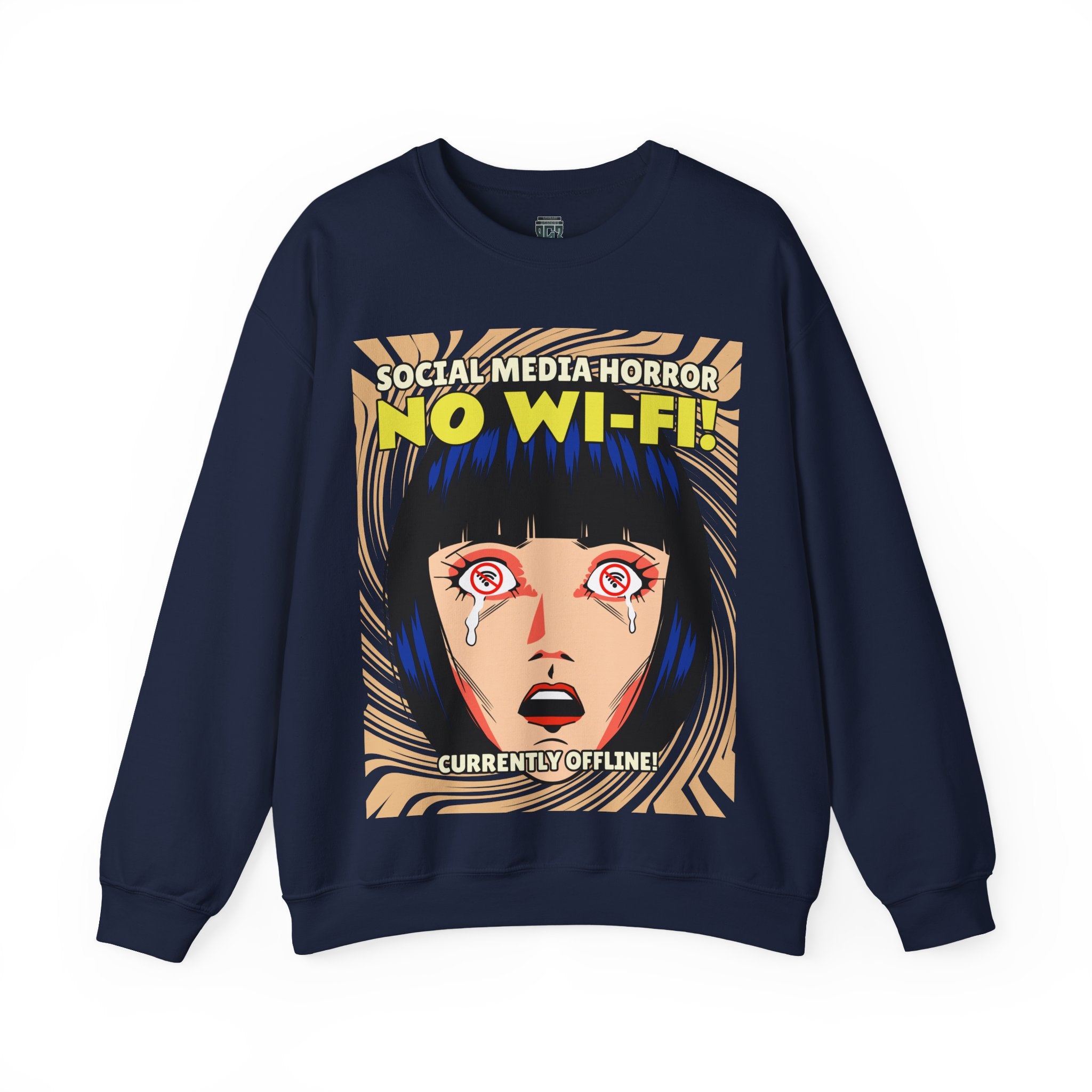 Social Media Horror Sweatshirt