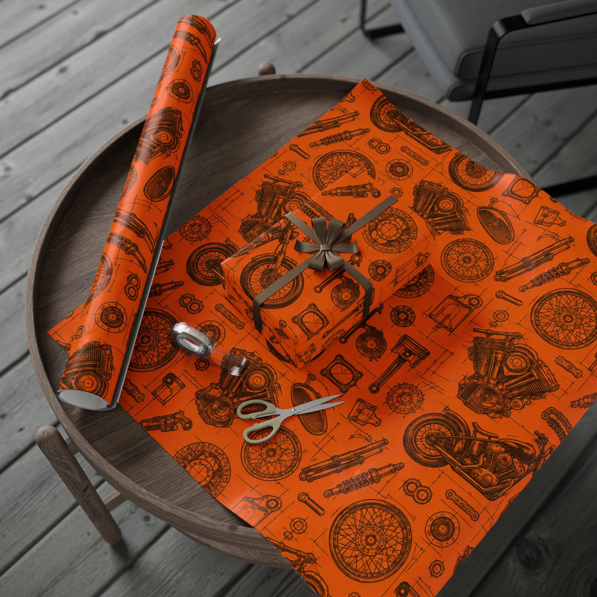 Motorcycle  Wrapping Paper