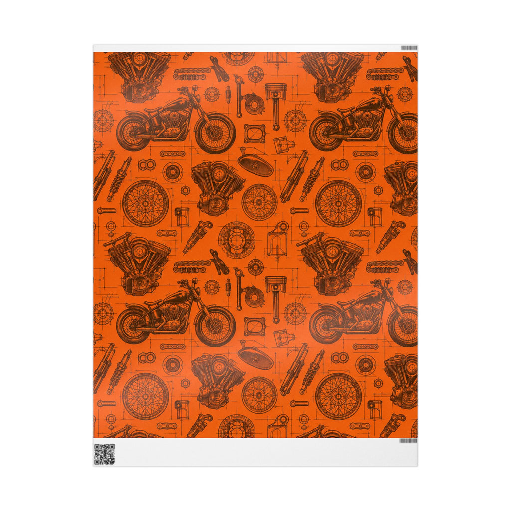 Motorcycle  Wrapping Paper