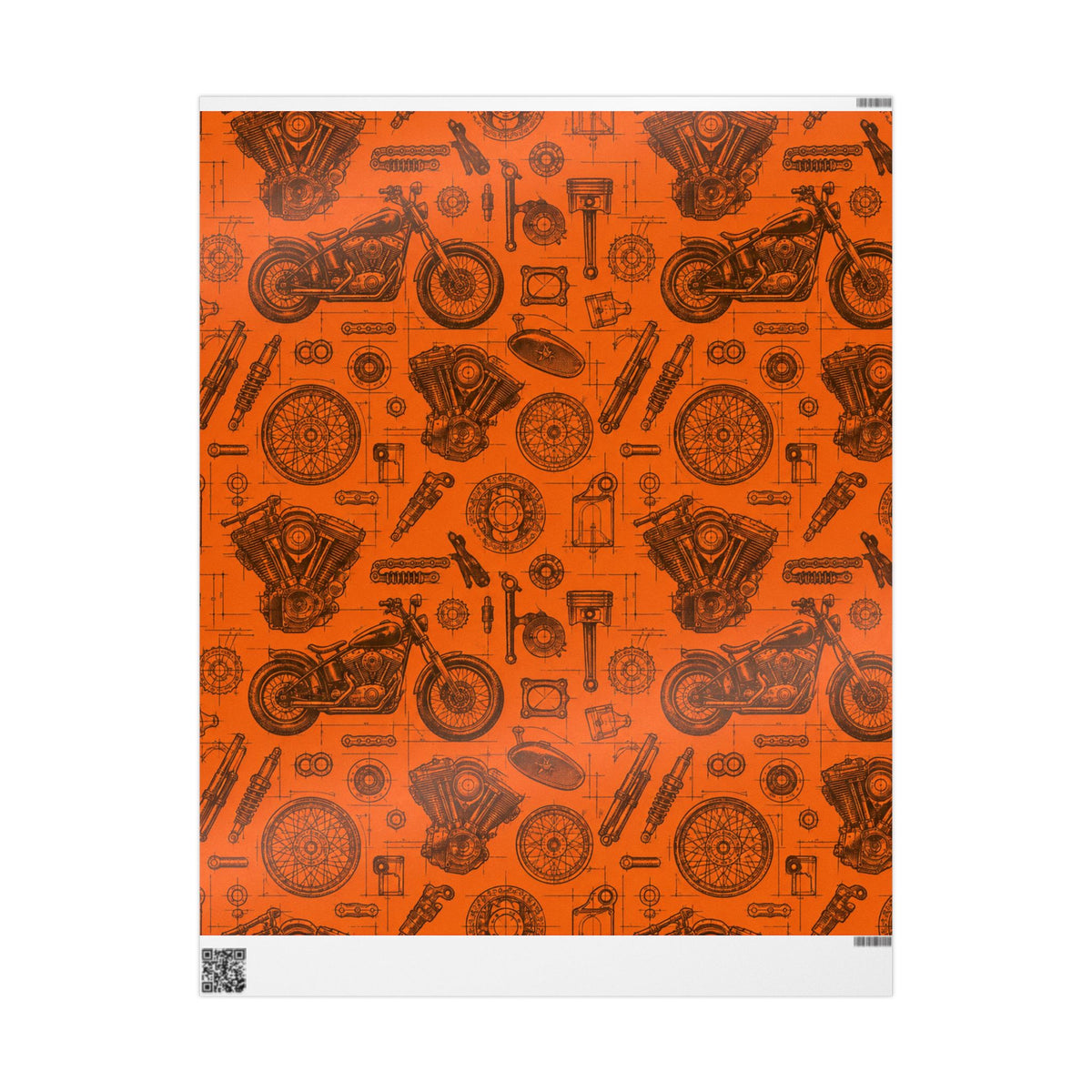 Motorcycle  Wrapping Paper