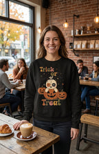 Cute Spooky Voodoo Doll Halloween Sweatshirt