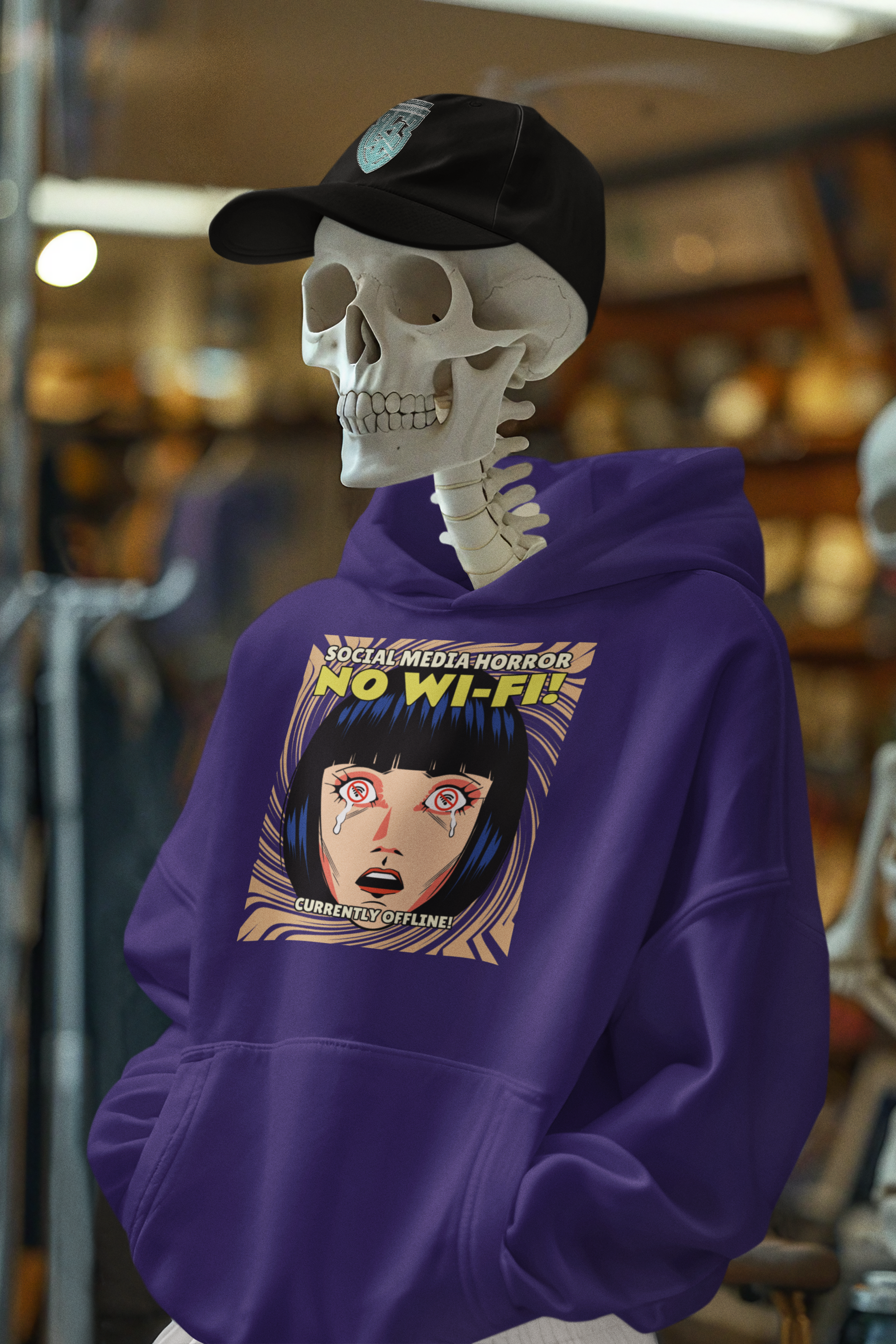 Social Media Horror Hoodie