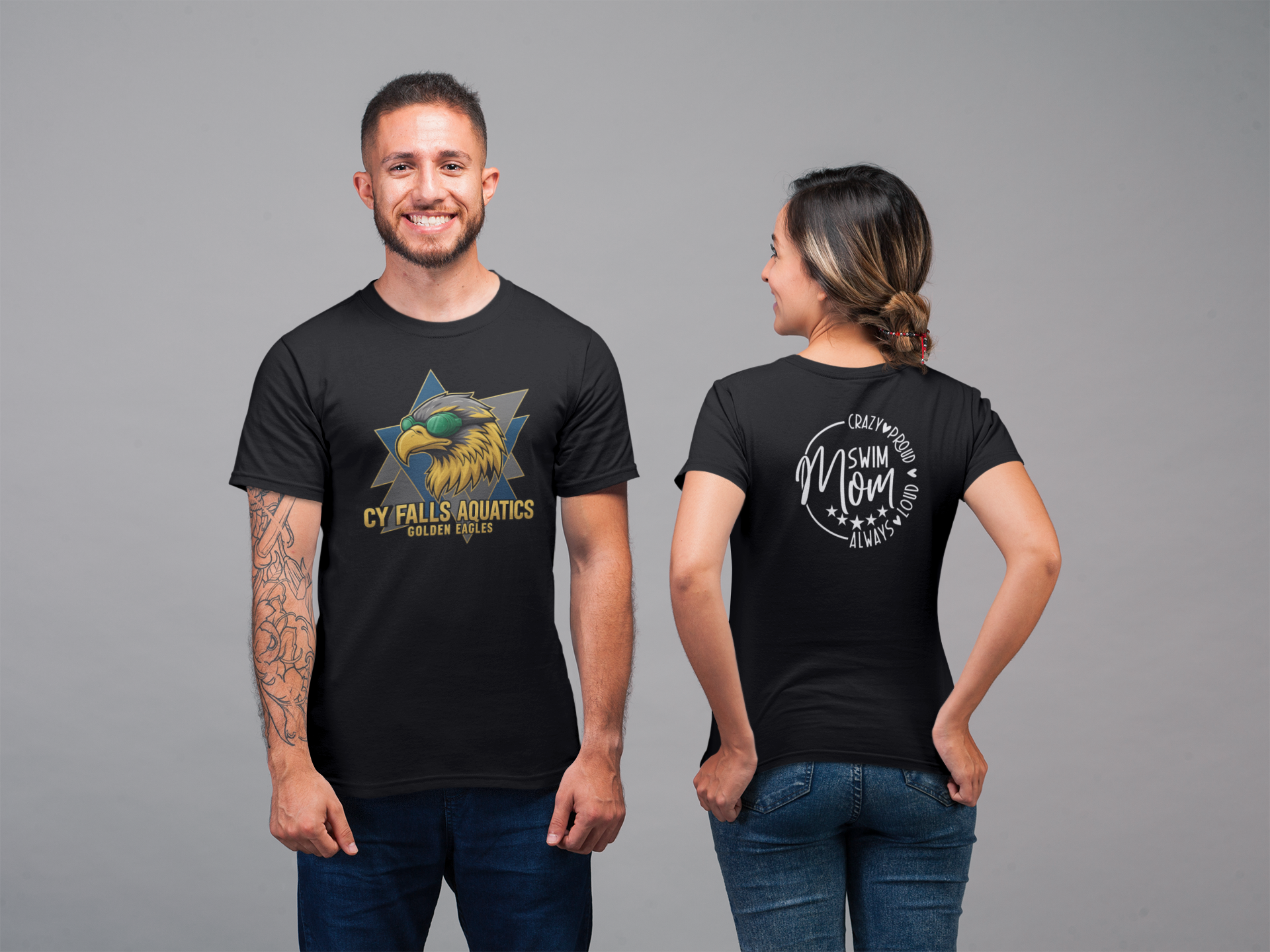 CY Falls Eagles Swim Team TShirt