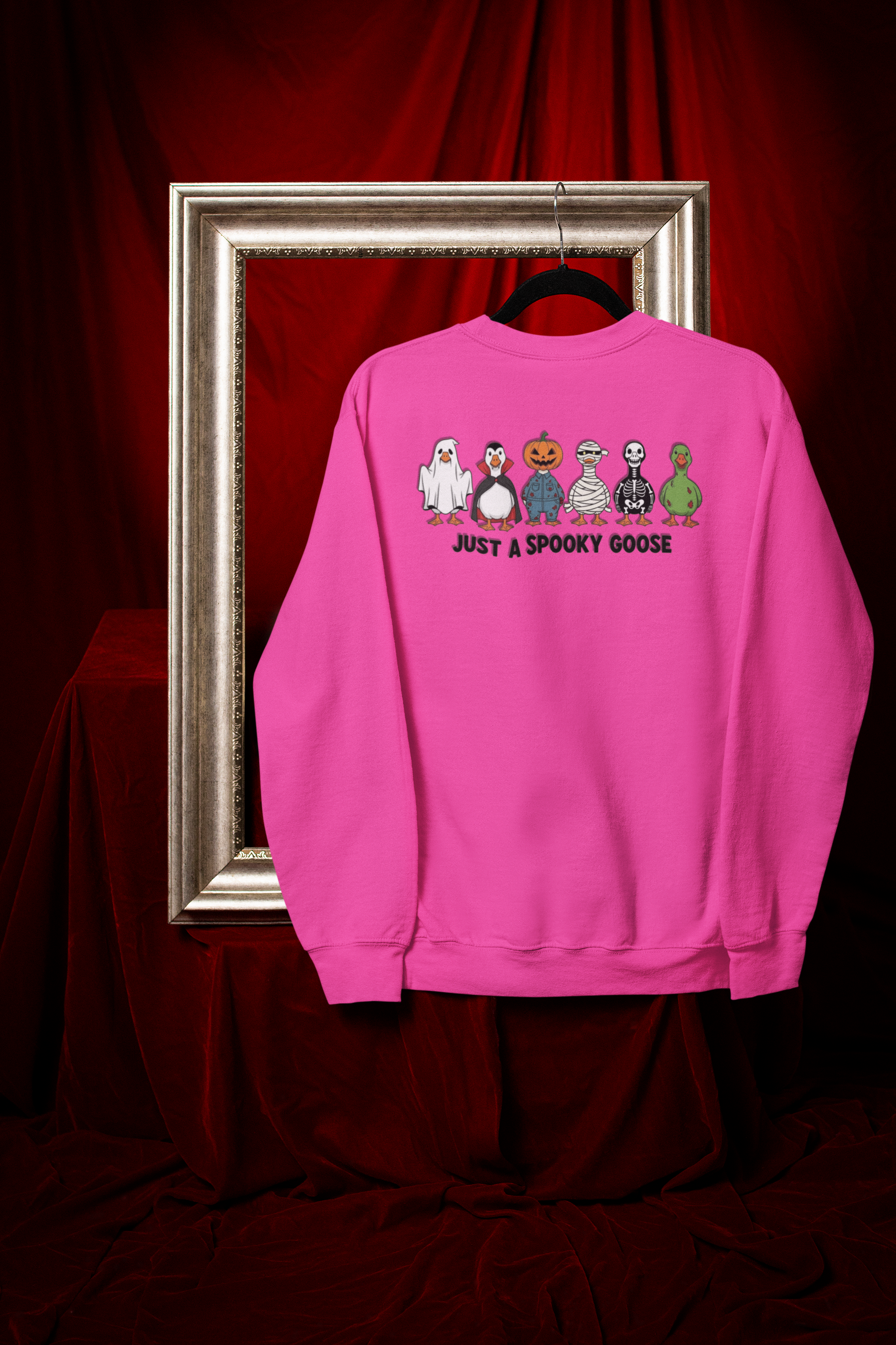 Just a Spooky Goose Sweatshirt