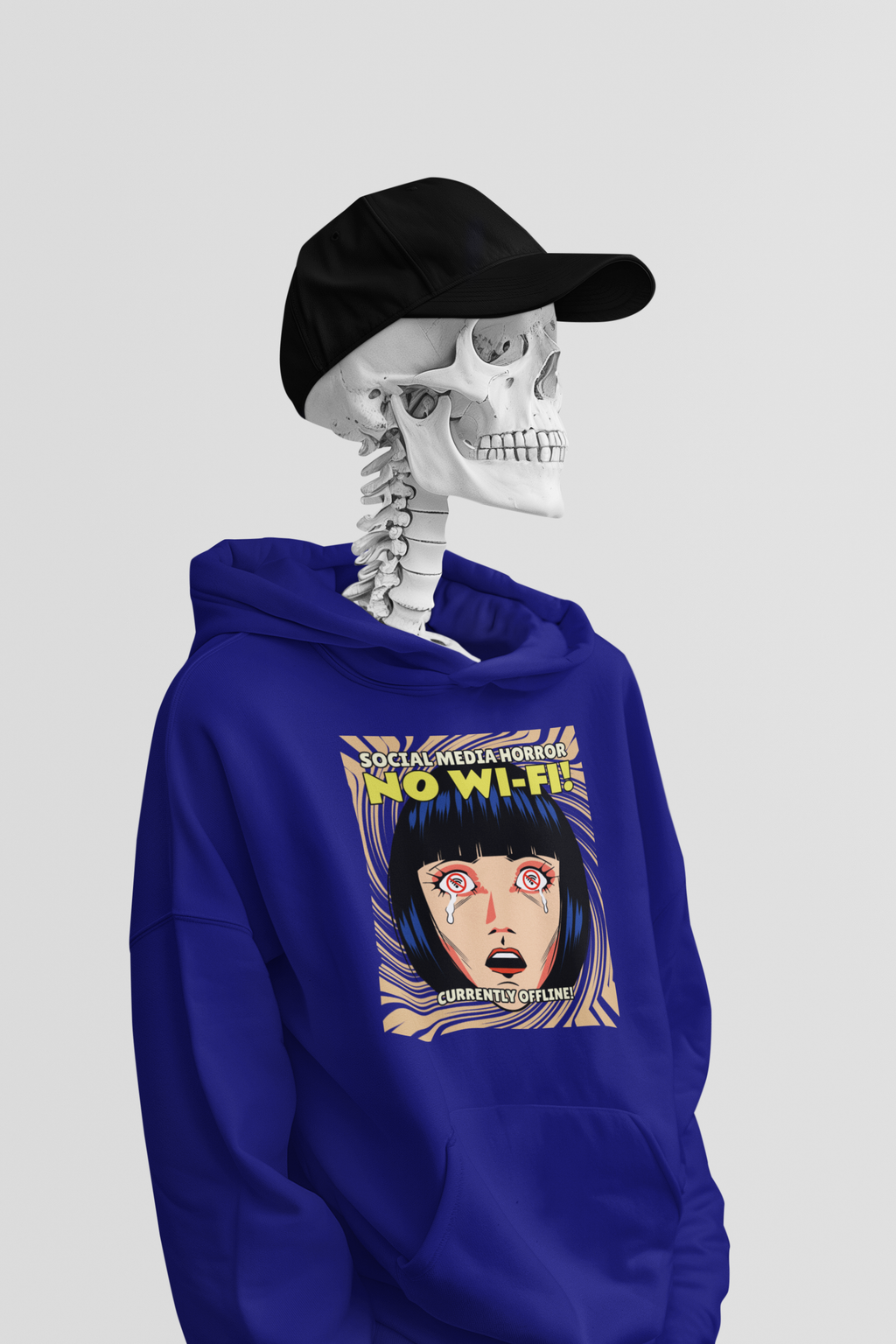 Social Media Horror Hoodie