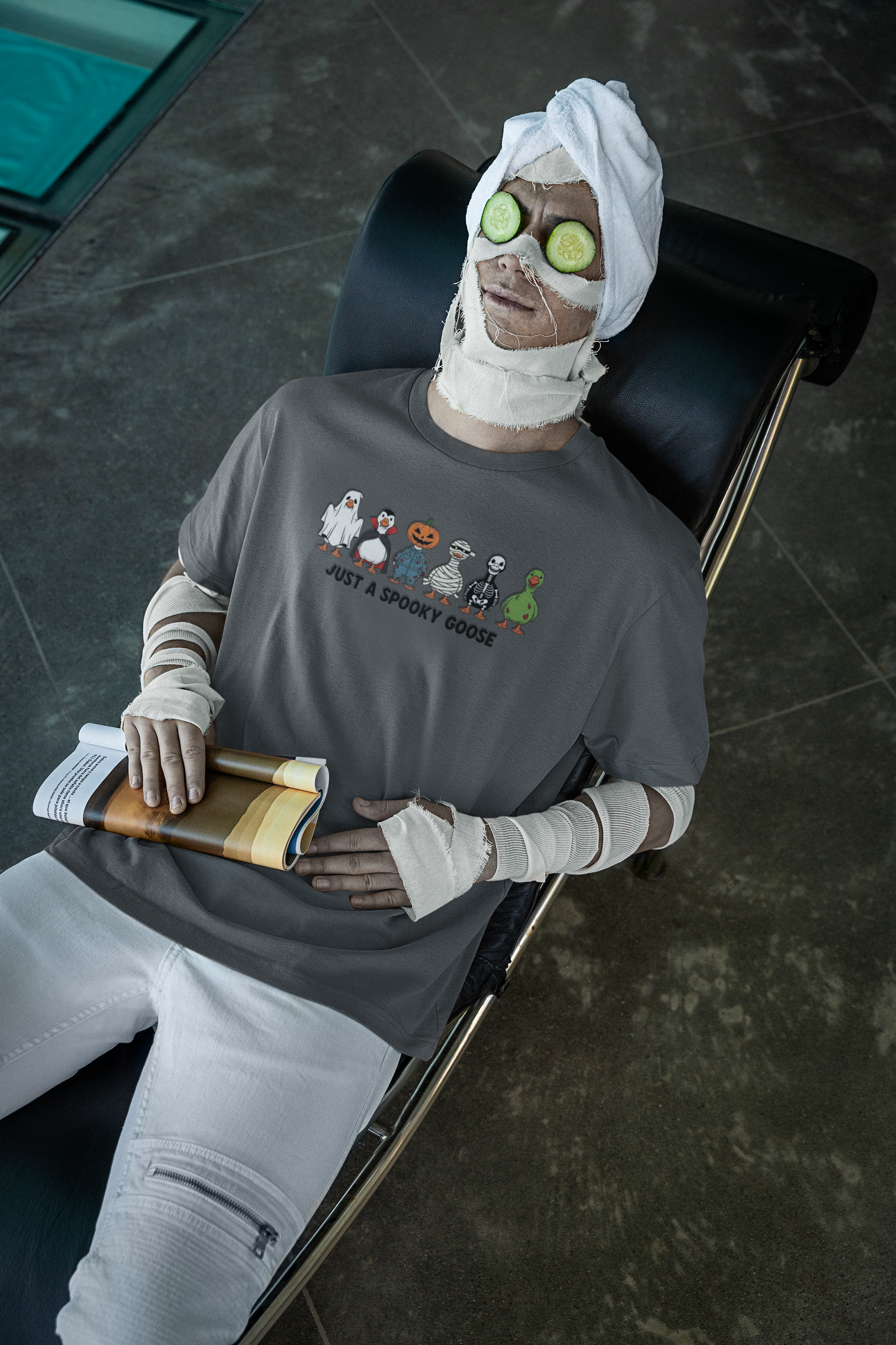 Just a Spooky Goose T-shirt