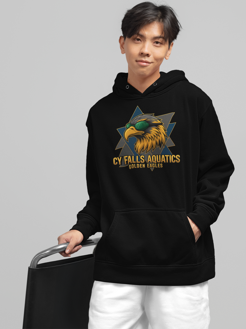 CY Falls Eagles Swim Team Hoodie