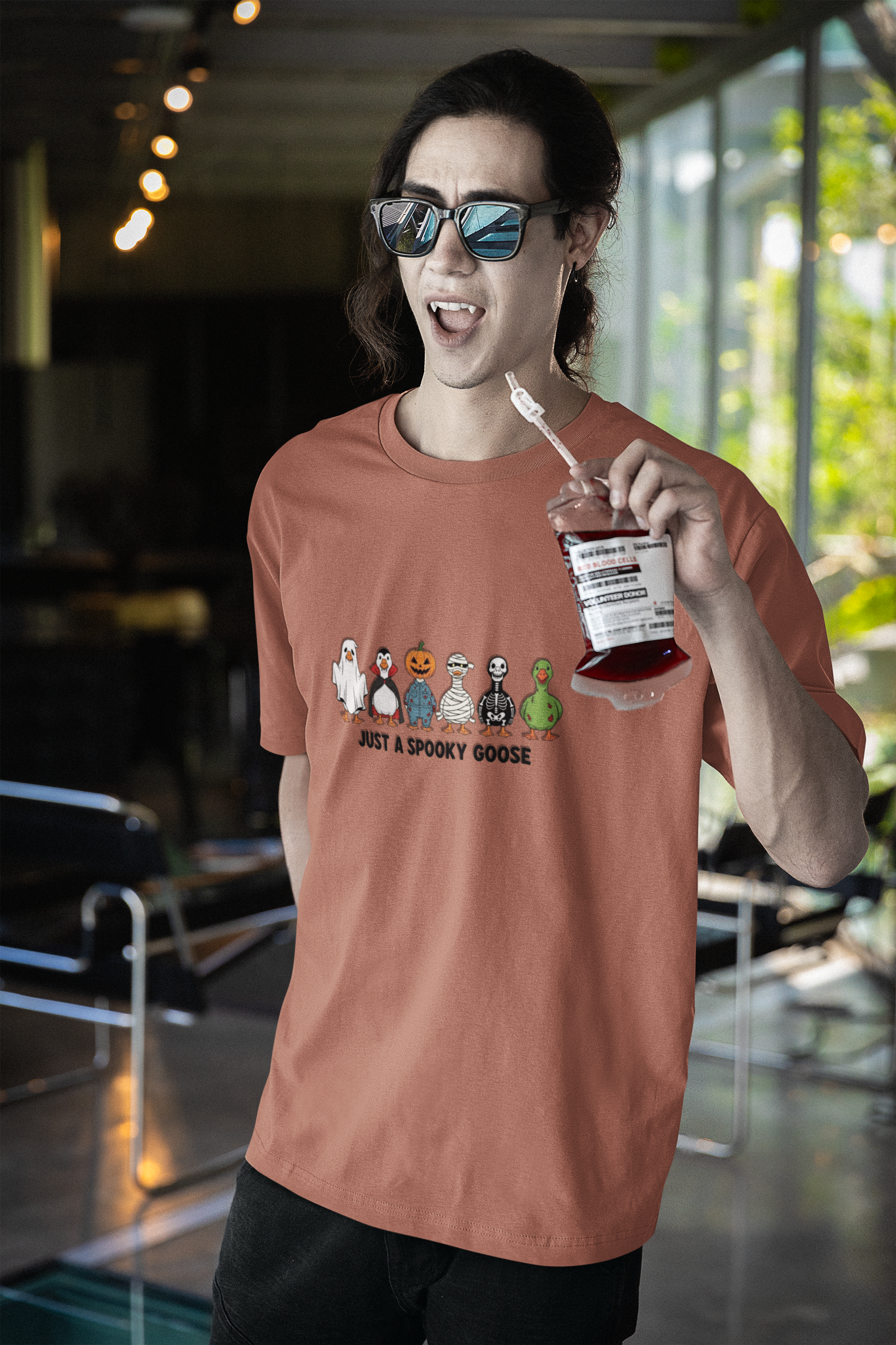 Just a Spooky Goose T-shirt