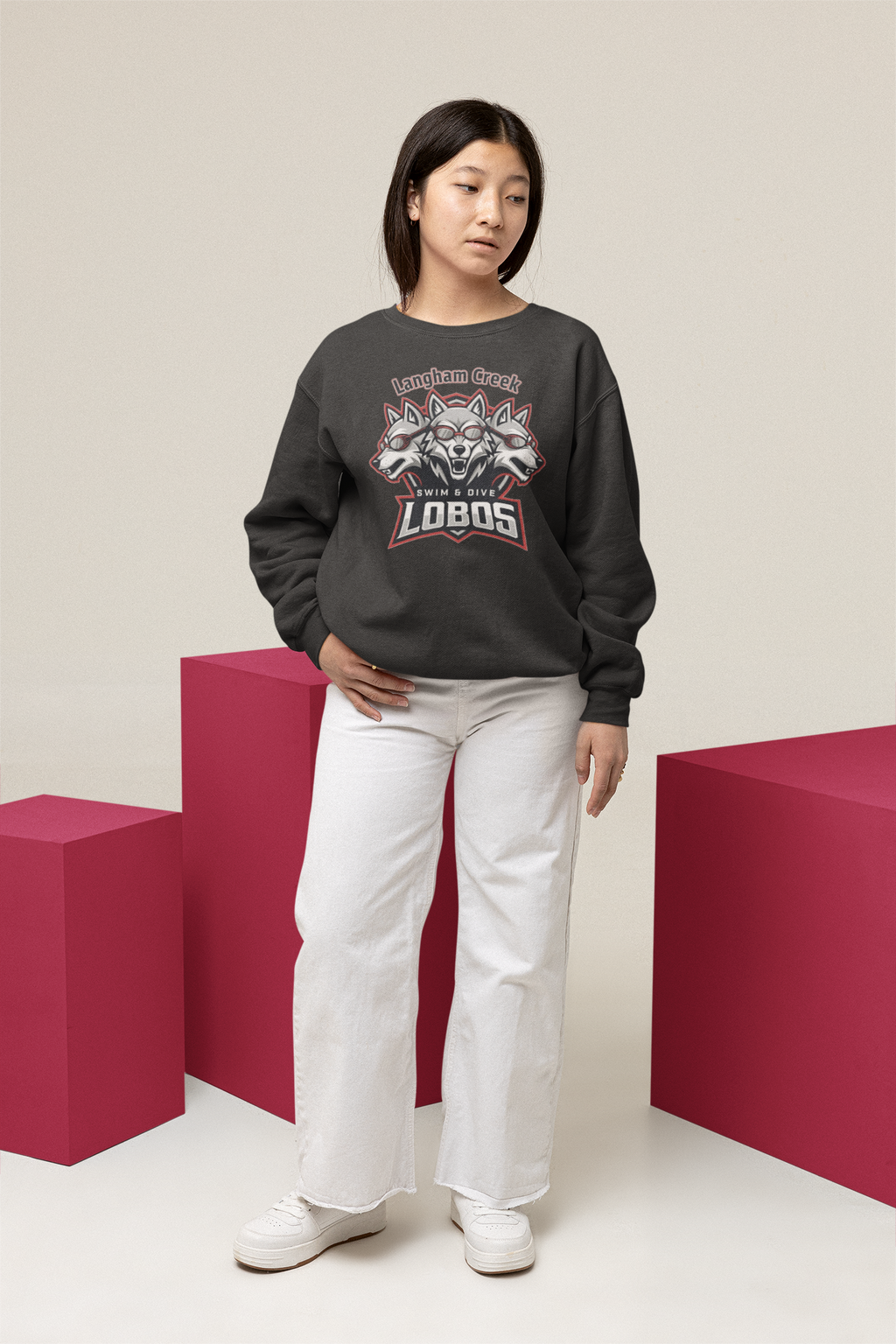 Langham Creek Swim & Dive Team Sweatshirt